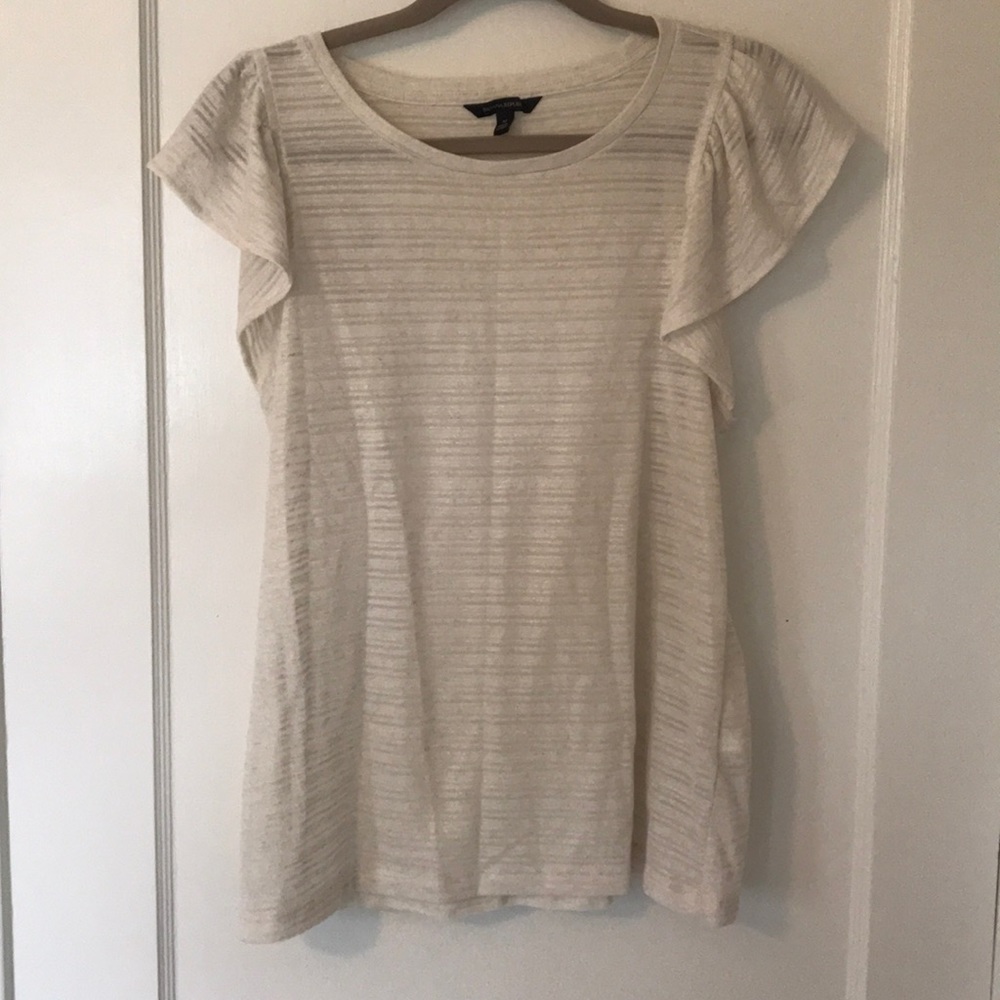 Banana Republic metallic top